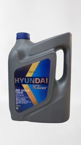 Aceite Lubricante 15w40 Hyundai Xteer Hd Ultra 6l