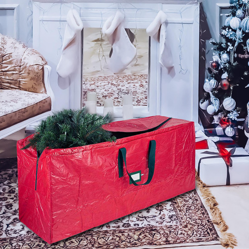 Bolsa De Almacenamiento Para Árbol De Navidad Con S Rojo