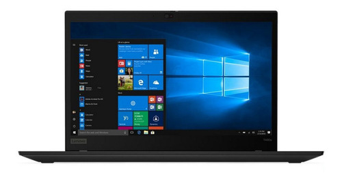 Notebook Lenovo Thinkpad T490s I5 16gb 256gb 14'' W10 Pro Color Negro