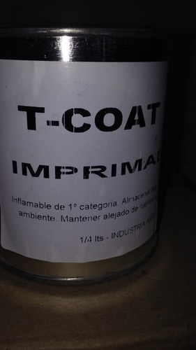 Pintura Asfáltica Para Imprimación 1/4 De Litro