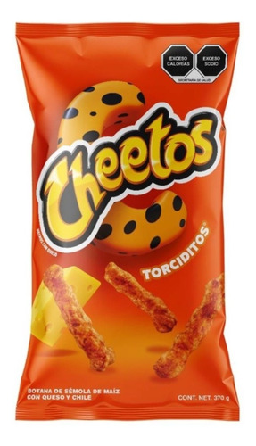 Cheetos Torciditos Torciditos Sabor Queso Y Chile 370g 2pzas