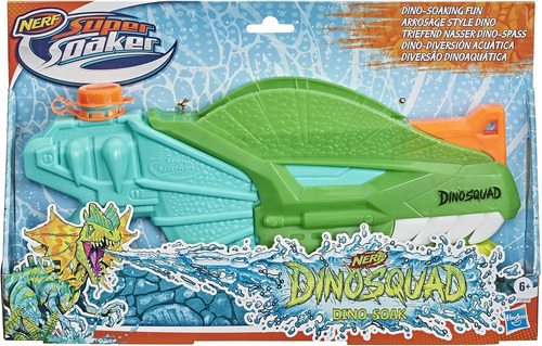 Nerf Super Soaker Dinosquad Dinosoak Hasbro Lanzador De Agua