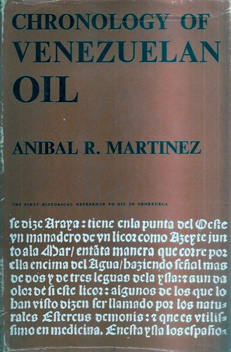 Chronology Of Venezuelan Oil