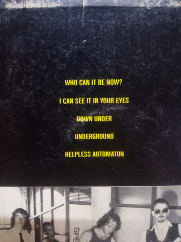 Lp Men At Work Business As Usual Usa 1981 Who Can It Be Now? (Usado)