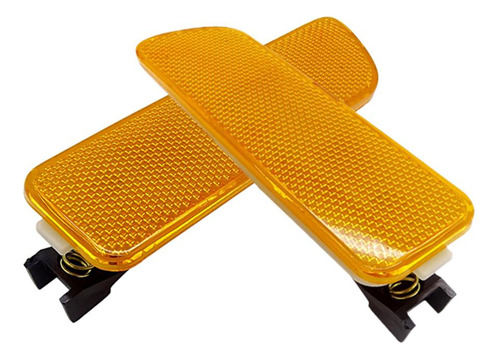 3 Marcadores Laterales De Luz De Parachoques Amarillo