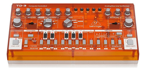 Sintetizador Behringer Td-3-tg Naranja Analógico De 16 Voces