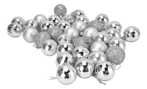 Decoración Navideña, 36 Piezas, Adornos De Bolas De Árbol Ir
