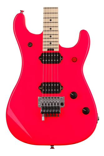 Evh Guitarra Eléctrica Estándar Serie  - Rosa Neón Con D.