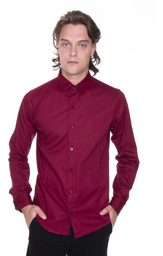 Camisa Voile Manga Larga - Kout Hombre 