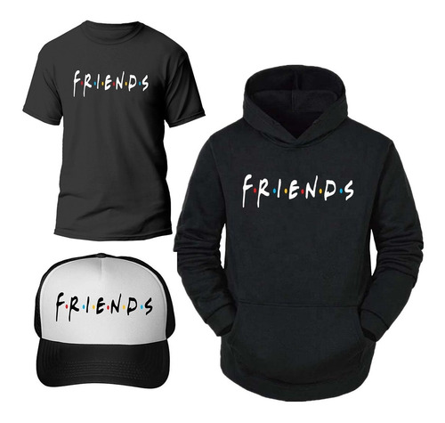 Friends Serie / El Precio Es X Un 1 Buzo 1 Remera 1 Gorra  