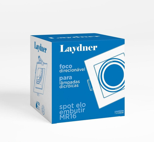 L310-16-00 - Spot De Embutir Elo Mr16 - Laydner