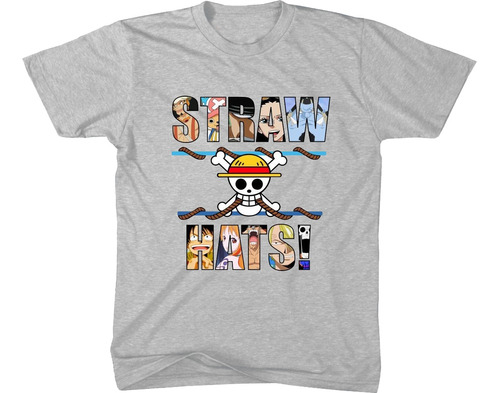 Remera One Piece Starw Hats Manga Series Anime