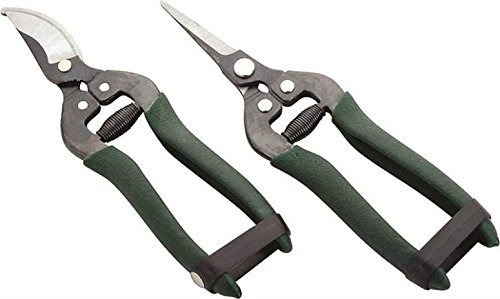 Pruning Snips Set 2 Floral Scissors And Bypass Pruners Tree