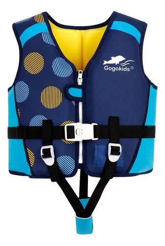 Gogokids Chaleco Natacion Para Niño Chaqueta Flotante Libra