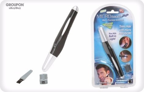 Afeitadora Reasuradora Microtouch Luz Led Barba Nariz Ypt