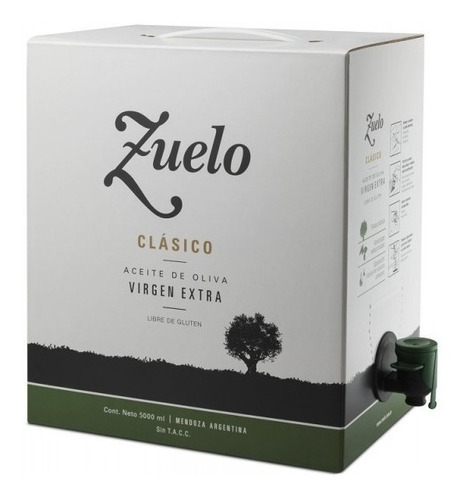 Aceite De Oliva Zuelo Clásico 5l. - Libre De Gluten