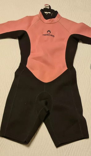 Traje De Neoprene Tribord Niña/o Talle 12 Rosa