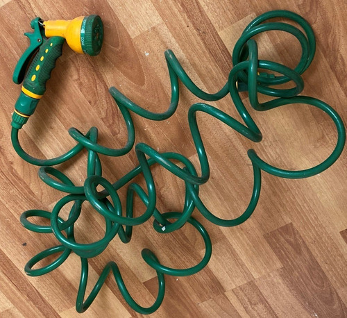 Pistola Riego 6 Funciones Jardin Manguera 1/2 X 5 Mts