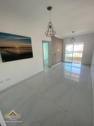 Imagem 14 de 20 de Apartamento Com 2 Dormitórios À Venda, 70 M² Por R$ 350.000,00 - Canto Do Forte - Praia Grande/sp - Ap4346