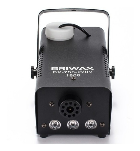 Maquina De Fumaça 03 Leds Rgb 2 Controles Com Fluido Grátis