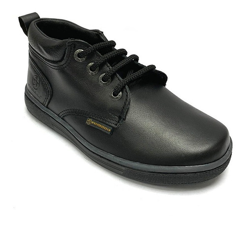Zapatos Colegiales Romano Niño Negro Rm 4550 Corpez 44