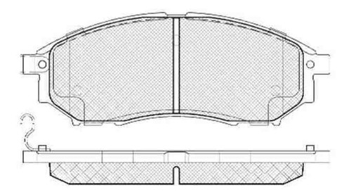 Pastilla De Freno Nissan --pathfinder Iii 2.5 Dci- 4.0 V6 4w