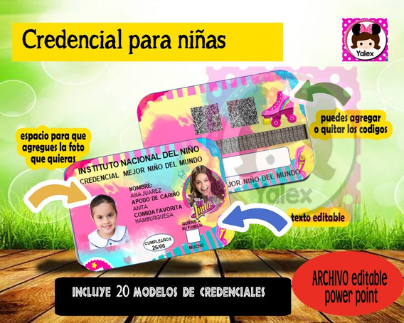 pics Plantillas Para Gafetes Word Gratis Para Niños plantilla para credenciales editables
