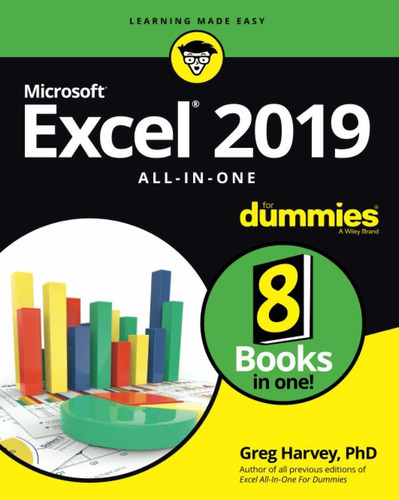 Excel 2019 All-in-one For Dummies, De Greg Harvey. Editorial For Dummies, Tapa Blanda En Inglés, 2018