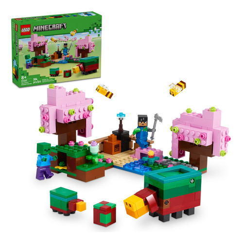 Lego® Minecraft® El Jardín De Cerezos En Flor 304 Minecraft