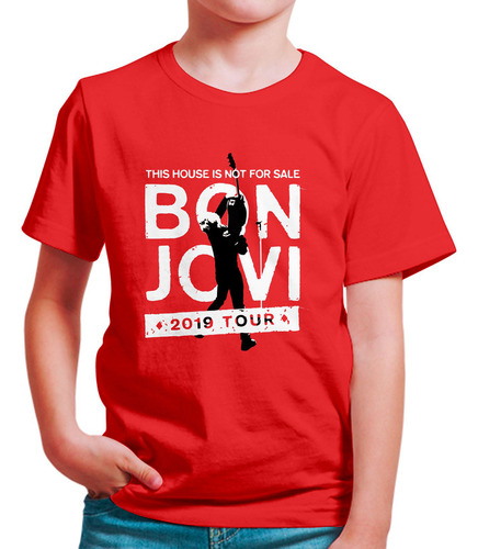 Polo Niño Bon Jovi 2019 Tour 2 (d1707 Boleto.store)