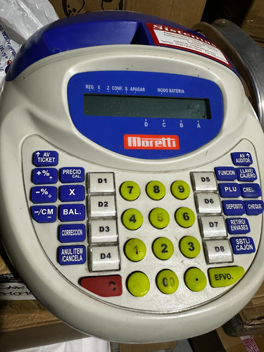 Caja Registradora Fiscal Moretti Cr-xl (Usado)