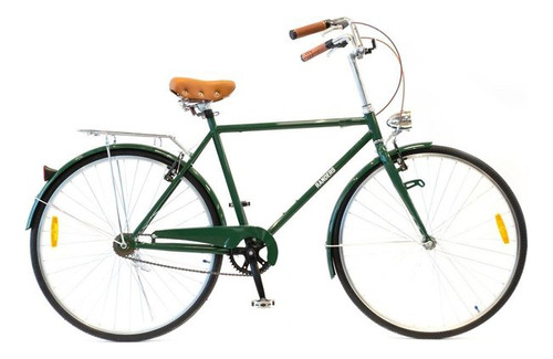 Bicicleta Paseo Aluminio Randers Starley R28 Verde Bke-138-b Color Gris