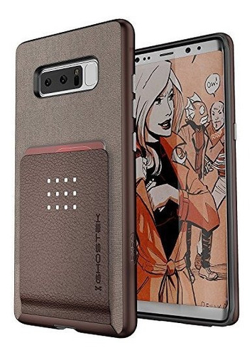 Ghostek Exec 2 Serie De Galaxia Nota 8 Cartera Caso Wt1su