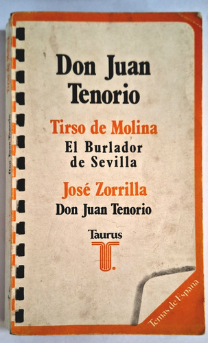 Don Juan Tenorio/ El Burlador De Sevilla