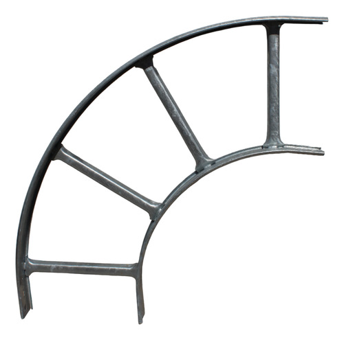 Portacable Esc.curva Plana 90º 300mm Elece