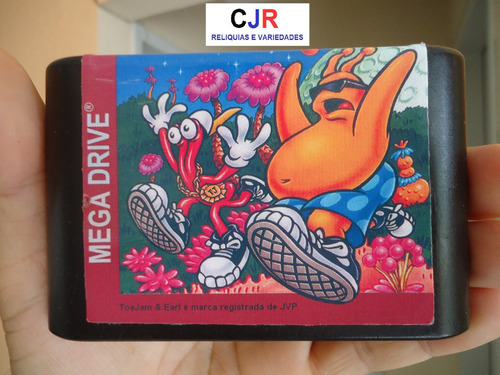 Toejan E Earl 2 - Cartucho Original Do Mega Drive - Tectoy