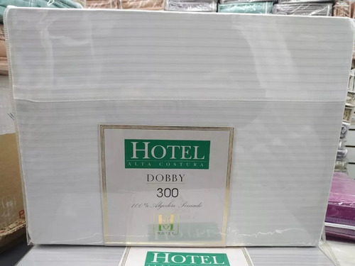 Juegos De Sabanas Hotel Dobby Queen 300 Hilos Puro Algodon 