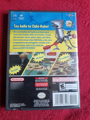 Chibi Robo Game Cube Vídeojuego Original (Usado)