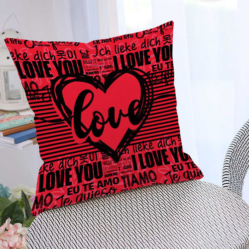 Funda De Almohada Con Temas Para El Día De San Valentín, 18