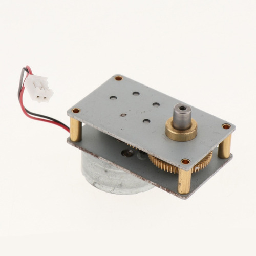 Imagen 6 de 6 de Motor Eléctrico Reversible De Caja De Engranajes De