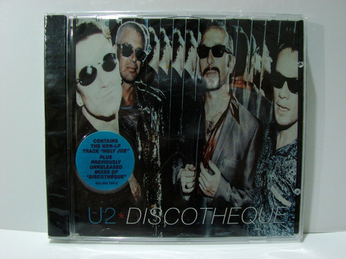 Cd Single U2 Discothèque Ed Canada 1997 Sellado