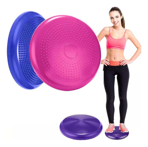 Cojin Disco Propiocepcion 34 Cm Equilibrio Estabilidad  Yoga