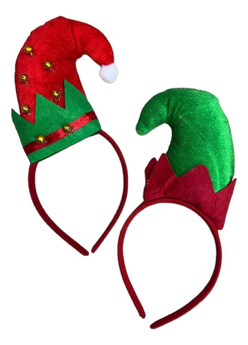 Disfraz Duende Diadema Tutu Pastorela Santa Navidad Navideño