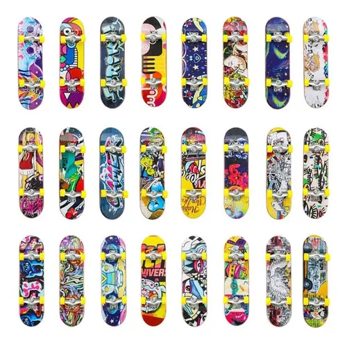 Fingerboard - Skate De Dedo Profissional Rodinhas Rolamento