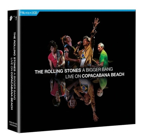 Rolling Stones Bigger Bang Live Copacabana 2 Cd + Blu-ray