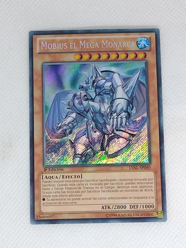 Mobius The Mega Monarch 1st Secreto Yugioh