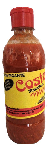 Salsa Picante Costa Mazatleca Pack 6 Pzas /355ml
