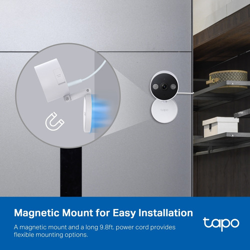 Cámara Tp-link Tapo C120 3mp 2k Qhd Visión Nocturna Color