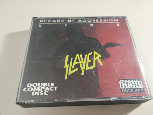 Slayer - Decade Of Aggression - Cd Doble Fatbox , Usa