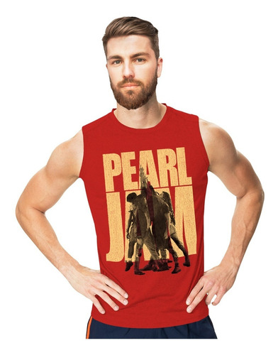 Pearl Jam Ten Playera Sin Mangas Tank Top Gym 